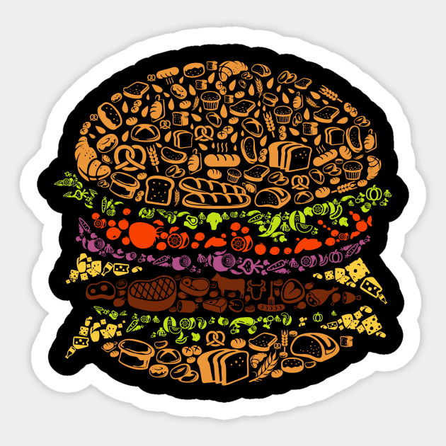 Burger Icons Sticker by DesignedByFreaks